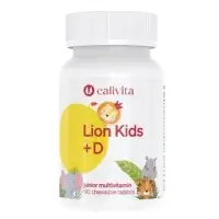 Lion Kids D CaliVita Opole, Lion Kids +witamina d CaliVita Opole, Lion Kids +D - Tabletki multiwitaminowe dla dzieci i dorosłych CaliVita Opole, Multiwitaminowe tabletki CaliVita Opole