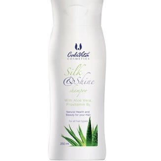 Szampon do włosów Silk&Shine Shampoo z aloesem i pantenolem CaliVita Opole, Silk&Shine Shampoo CaliVita Opole, Szampon do włosów CaliVita Opole, aloes i pantenol CaliVita Opole
